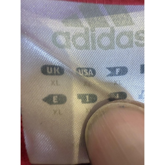 Houston Cougars Jacket Mens XL Red NCAA Football Adidas Full Zip Windbreaker - Picture 6 of 13